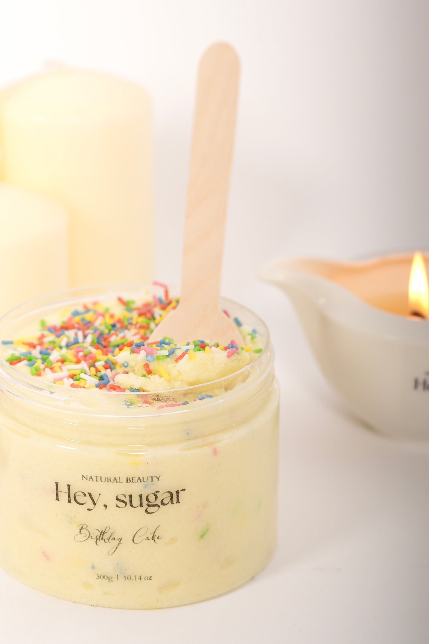 Hey ,Sugar Birthday Cake – šećerni piling za stopala i tijelo