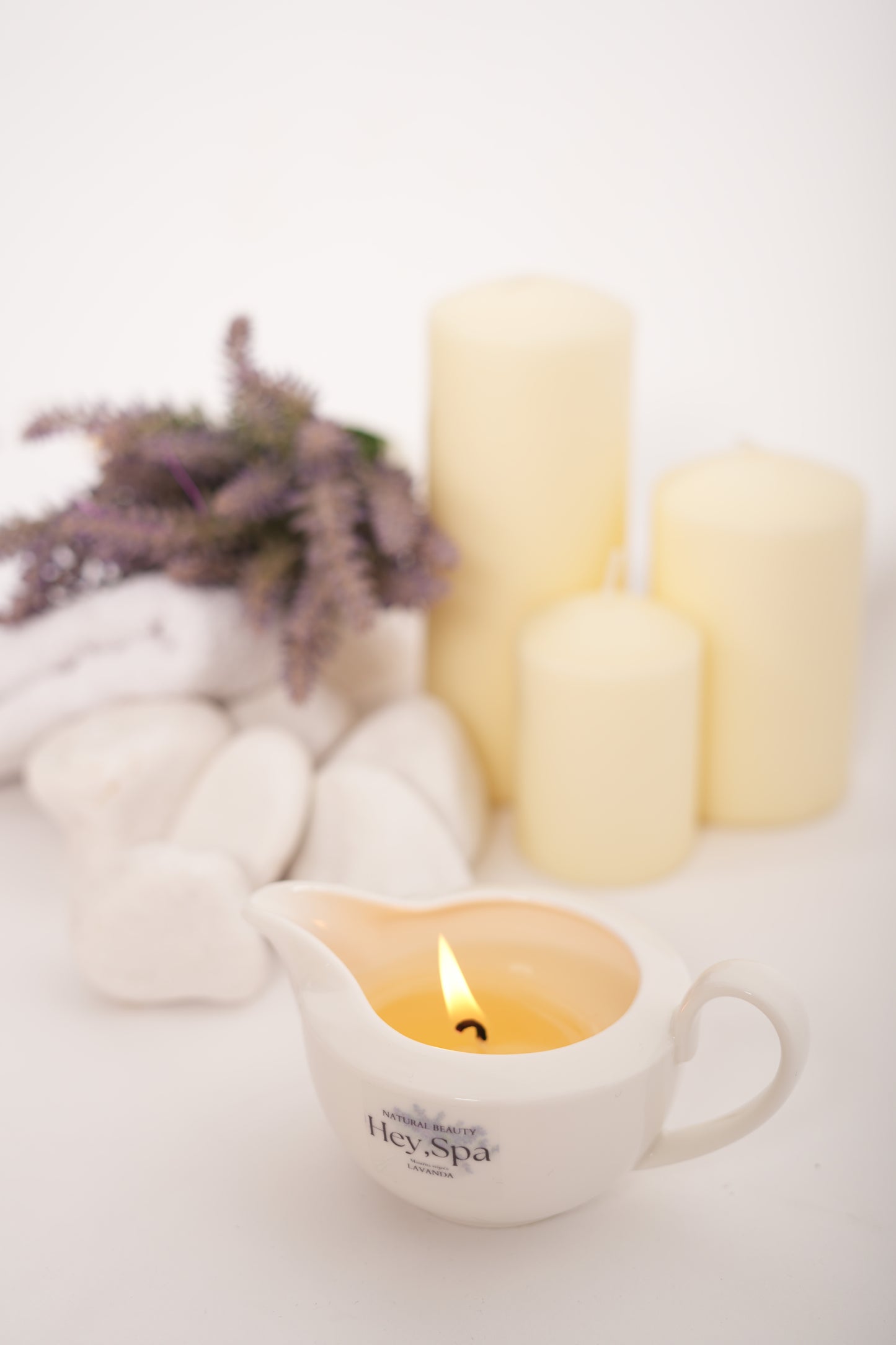 Hey,Spa Masažna svijeća – Lavanda