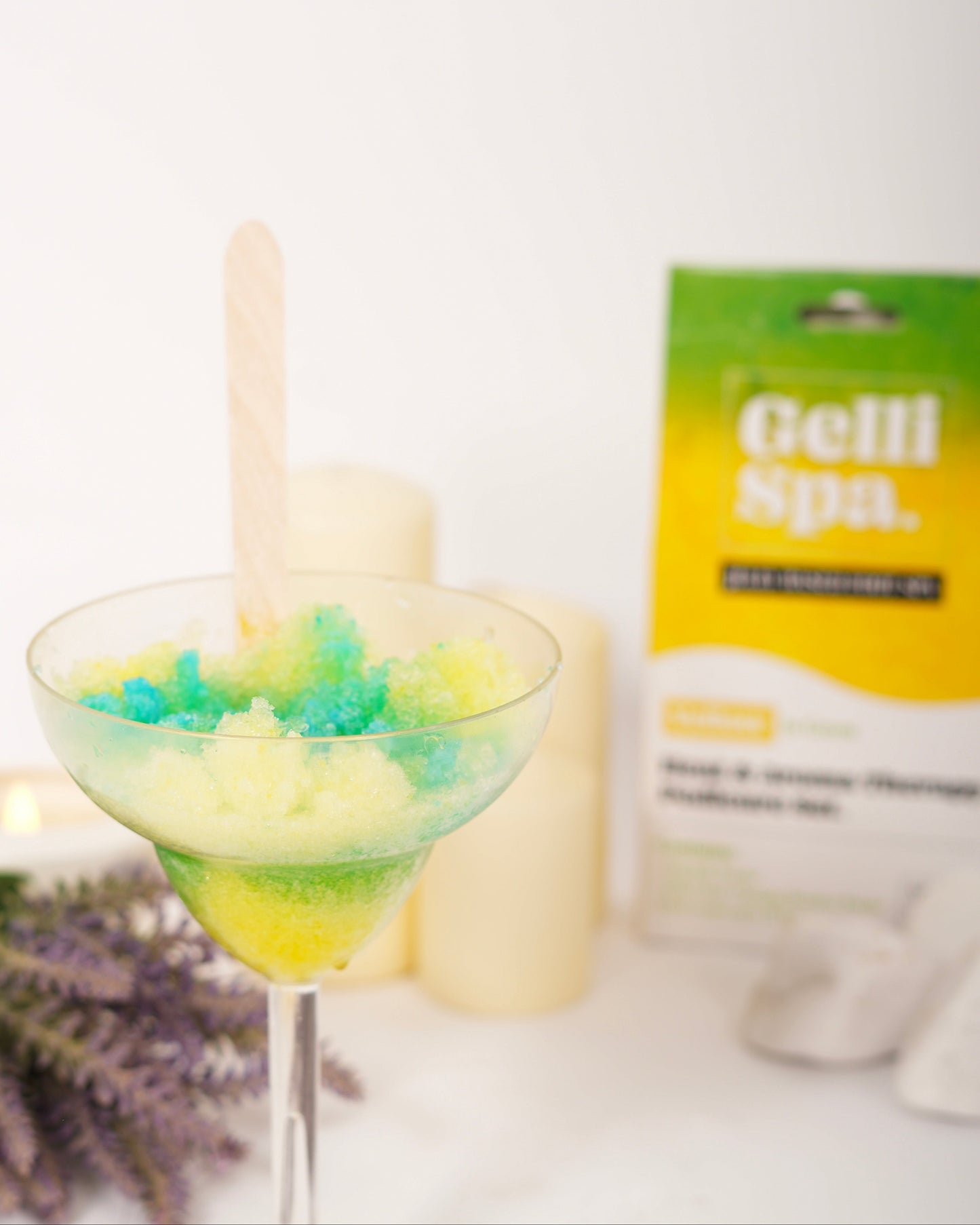 GELLI SPA - YELLOW TO GREEN